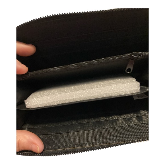 Baby that Wristlet blue zipper closure zipper inside whole Lotta cards - Picture 3 of 4